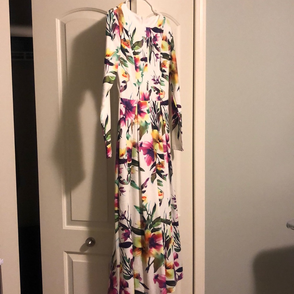 Floral Long Sleeve Dress